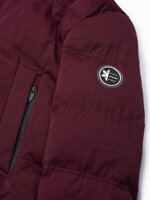 Men's winter jacket - V6 dark red C554