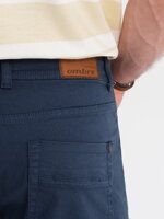 Men's casual shorts W303 - blue