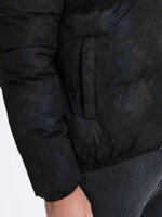 Men's winter jacket C529 - black