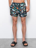 Men's swimming shorts W318 - dark green