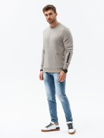 Men's sweatshirt - beige B1349