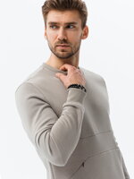 Men's sweatshirt - beige B1349