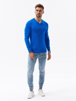 Men's sweater E191 - blue