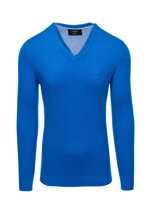 Men's sweater E191 - blue