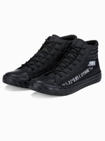 Men's ankle shoes T357 - black
