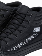 Men's ankle shoes T357 - black