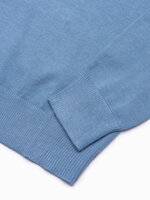 Men's sweater E177 - light blue
