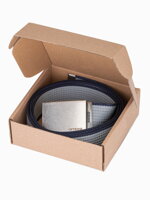 Men's sackcloth belt A364 - grey