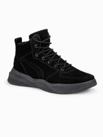 Men's winter shoes trappers T380 - black