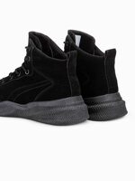 Men's winter shoes trappers T380 - black