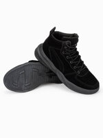 Men's winter shoes trappers T380 - black