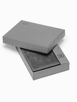 Men's leather wallet A092 - black