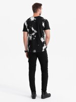 Men's Tie-Dye t-shirt - black S1626