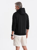 Men's hooded sweatshirt B979 - black V