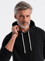 Men's hooded sweatshirt B979 - black V