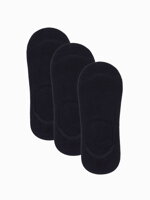 Men's socks U155 - black 3-pack