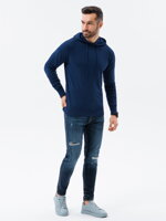 Men's sweater E187 - navy