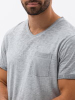 Men's plain t-shirt S1388 - grey