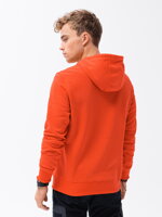 Men's printed hoodie B1351 - orange