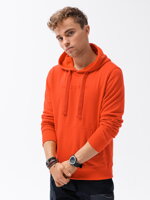 Men's printed hoodie B1351 - orange