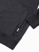 Men's hooded sweatshirt B1313 - dark grey