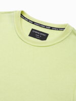 Men's plain sweatshirt B978 - lime