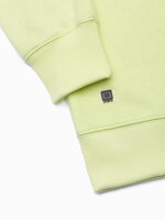 Men's plain sweatshirt B978 - lime