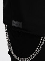 Men's hooded sweatshirt Oslo B1366- black