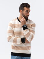 Men's sweater E189 - beige