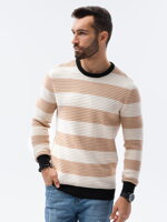 Men's sweater E189 - beige