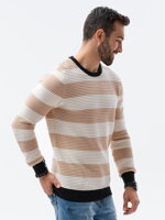 Men's sweater E189 - beige