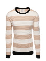 Men's sweater E189 - beige