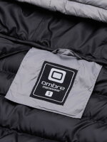 Men's quilted vest V53 - grey