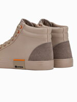 Men's casual sneakers - beige T376