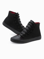 Men's casual sneakers - black T378