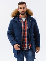 Men's winter jacket - V5 navy C554