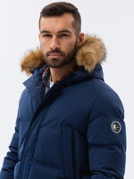 Men's winter jacket - V5 navy C554