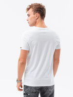 Men's plain t-shirt S1369 - white