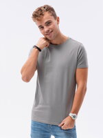 Men's plain t-shirt - grey 3-pack Z30 V12