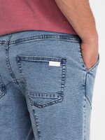 Men's denim shorts - light jeans W361