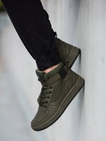 Men's sneakers T317 - green