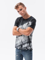 Men's Tie-Dye t-shirt - dark grey S1617