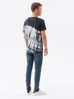 Men's Tie-Dye t-shirt - dark grey S1617