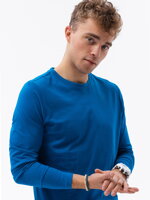 Men's plain longsleeve L138 - light blue