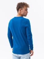 Men's plain longsleeve L138 - light blue
