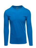Men's plain longsleeve L138 - light blue