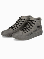 Men's ankle shoes T357 - grey