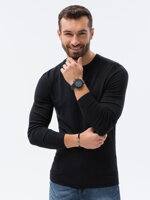 Men's sweater E177 - black