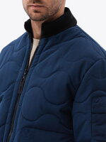 Men's mid-season quilted jacket C515 - navy