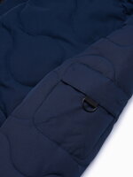 Men's mid-season quilted jacket C515 - navy